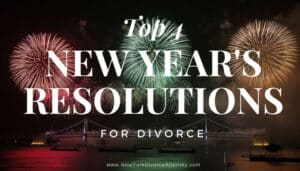 New Year's Resolution for Divorce